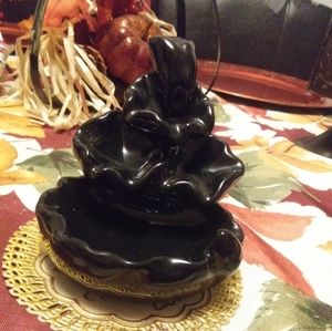 Waterfall incense burner